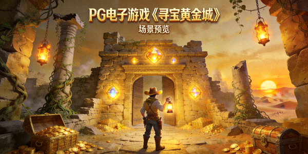 PG电子游戏《寻宝黄金城》场景预览，充满冒险与宝藏元素